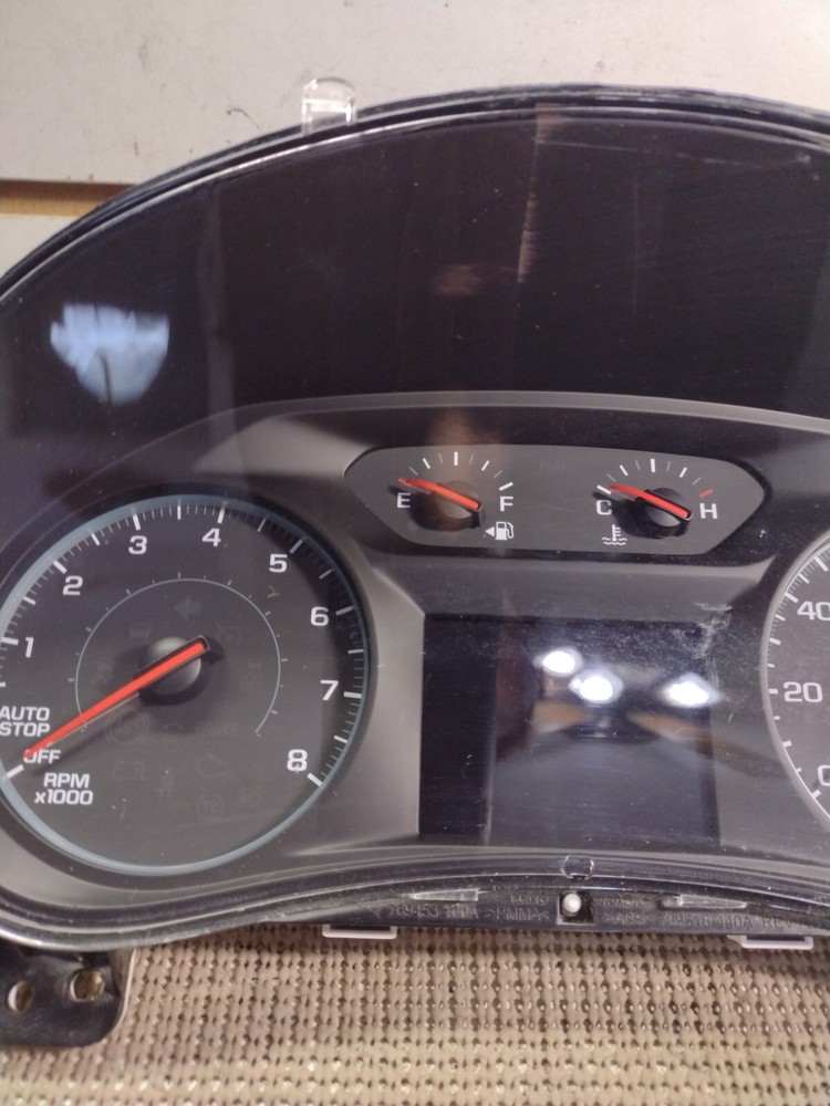 2016 Chevy Equinox Speedometer Cluster 84424074 54K