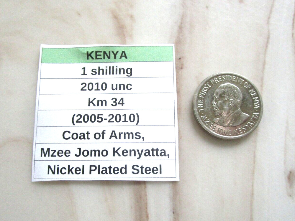 KENYA, 1 shilling, 2010 unc, Km 34 (2005-2010)