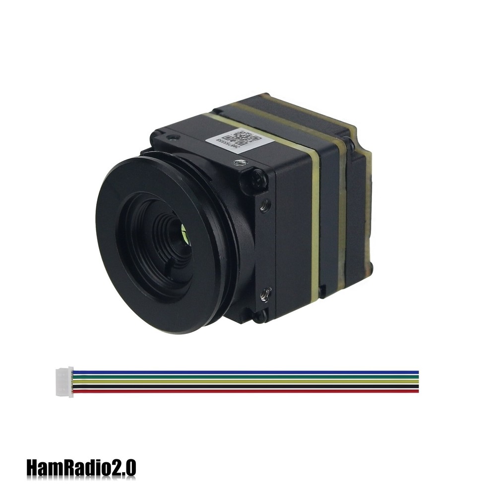 256X192 6.8MM Lens Thermal Imaging Camera Module for FPV Drones w/CVBS Interface