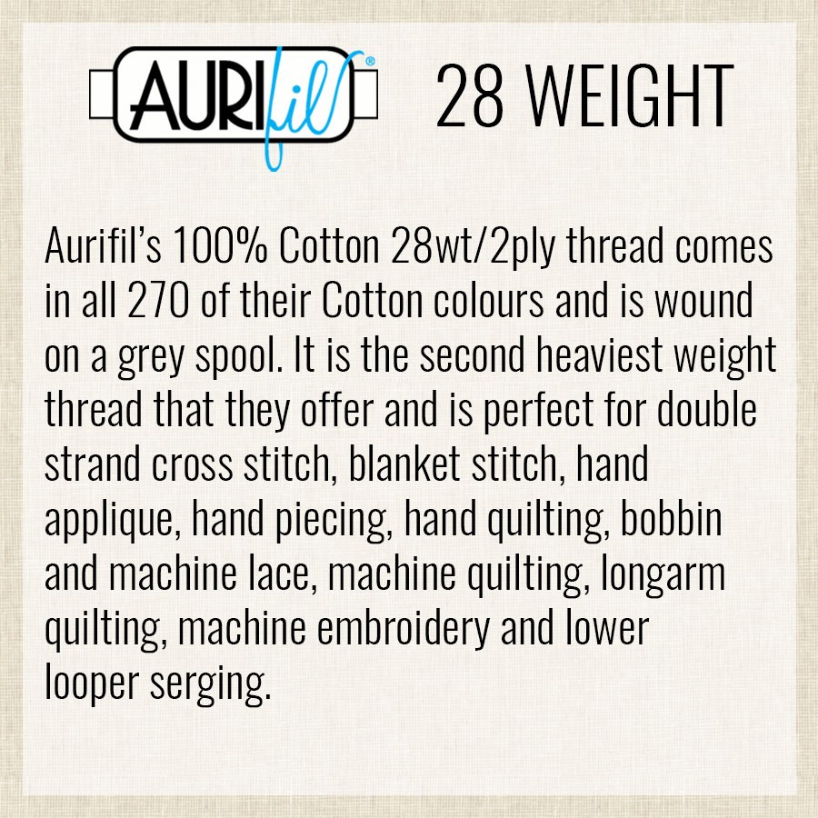Medium Bark 1285 | 28wt Large Spool 750M / 820Y | Aurifil