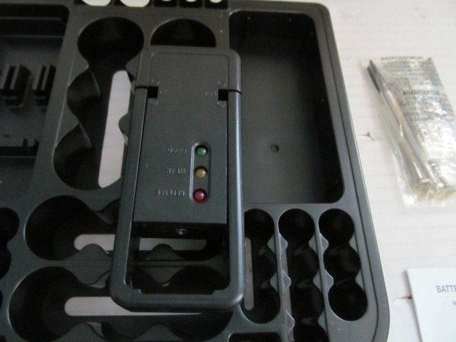 Avon Battery Organizer and Tester with Screwdriver Set