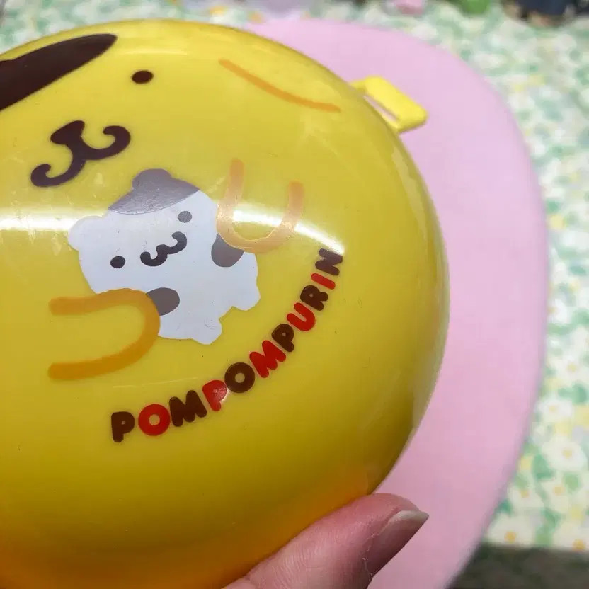 Rare Old Pom Pom Purin Lunch Box Storage