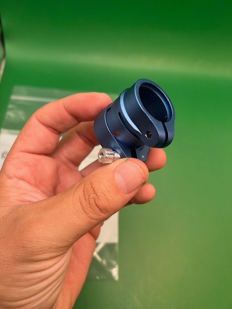 Autococker Clamping Feedneck Blue