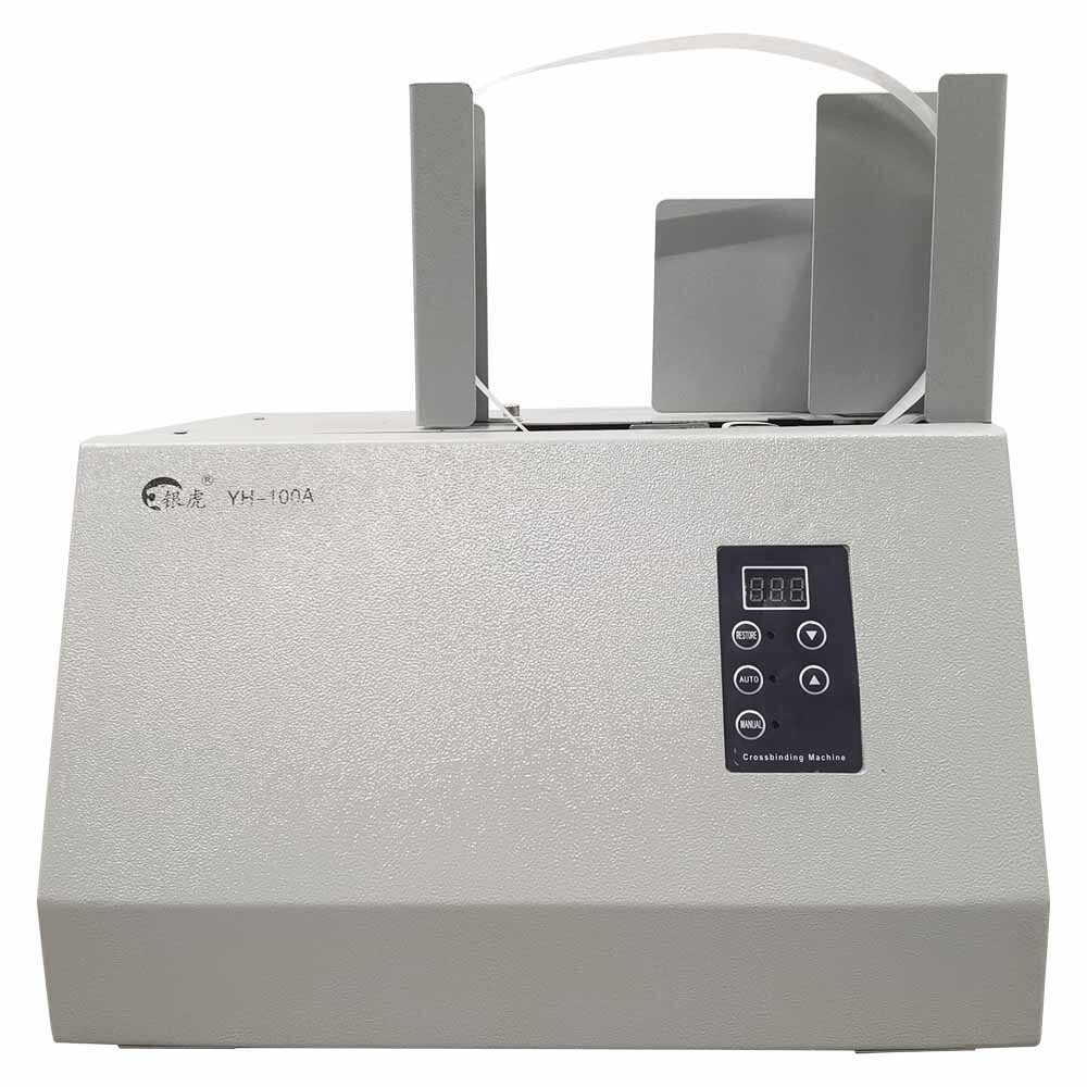 110V Automatic Banknote Banding Machine Strapping Bundling Machine 100W
