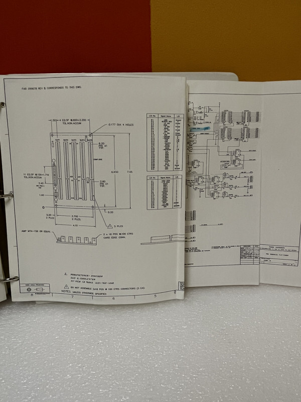 Tencor 151882-27 Handler Reference Drawings