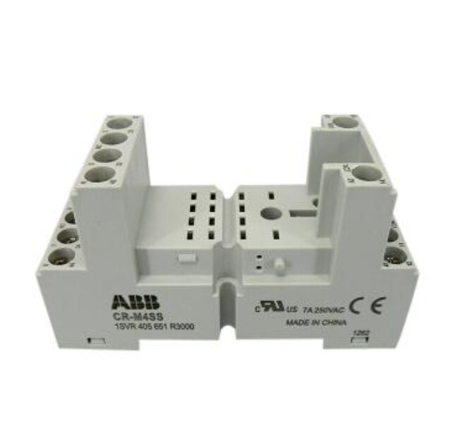 1pcs ABB Relay Accessories Base   CR-M4SS