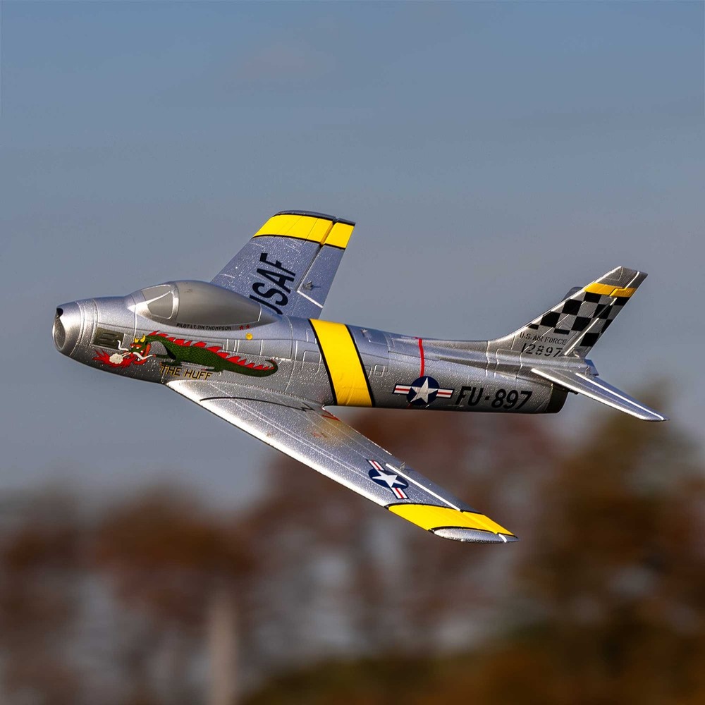 E-flite UMX F-86 Sabre 30mm EDF BNF Basic EFLU7050