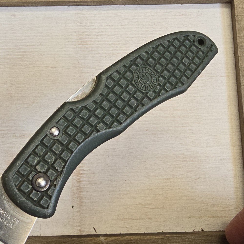 SPYDERCO ENDURA CLIPIT LOCKBACK KNIFE