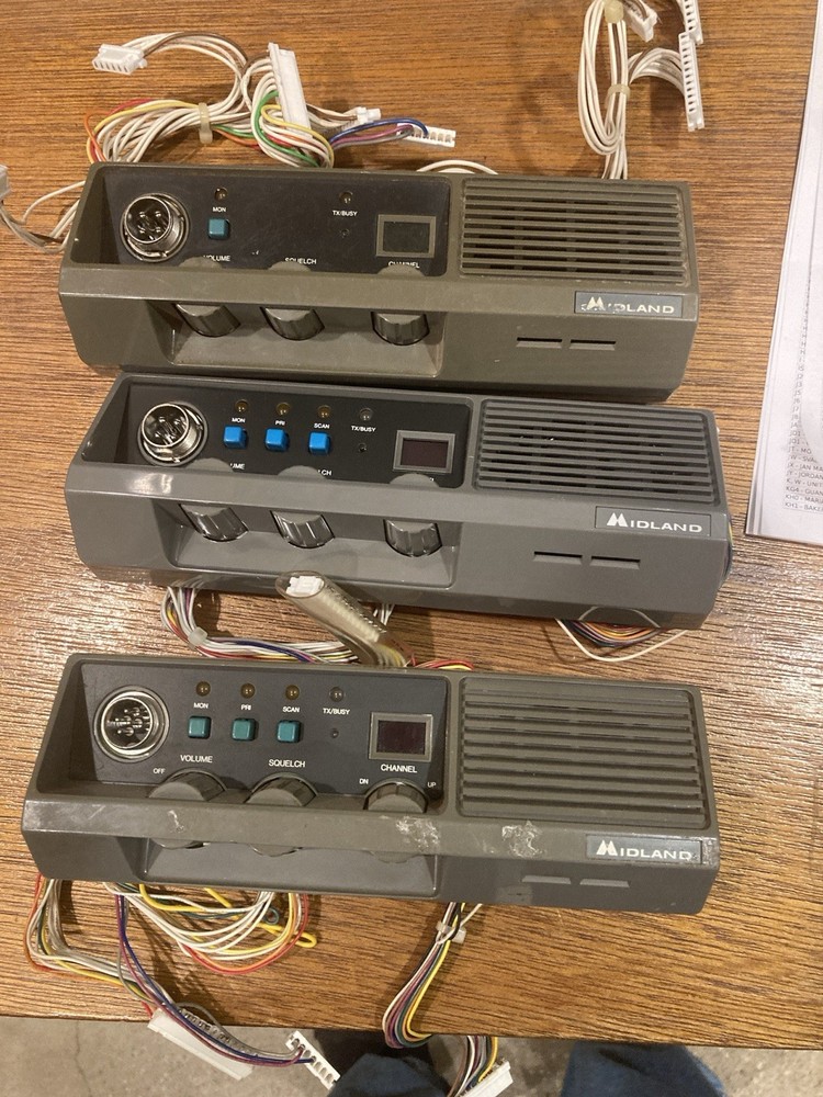 3 Midland Syntech-I Front mount panels