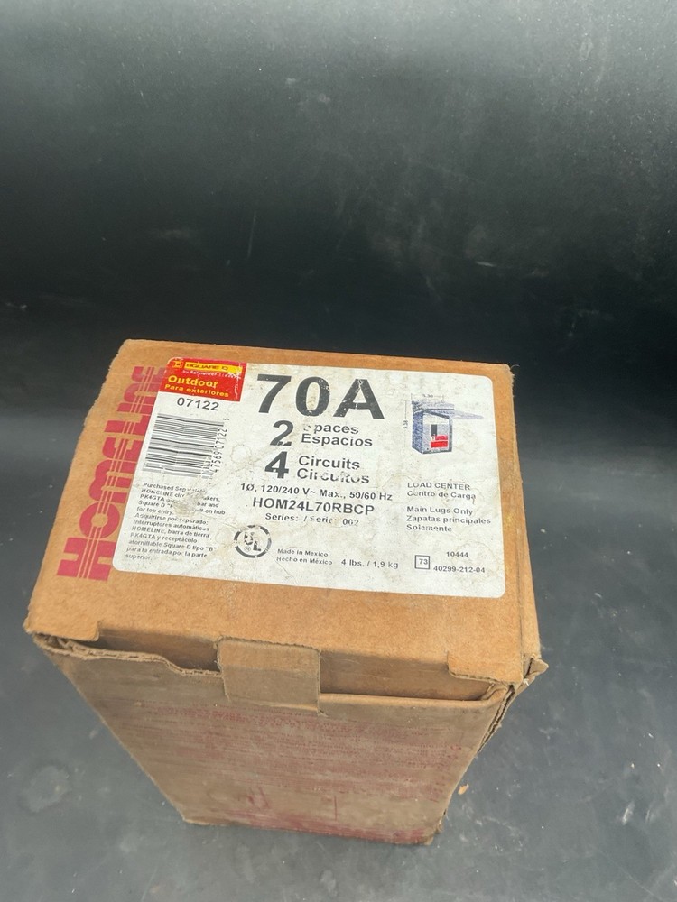 Square D Homeline Load Center 07122