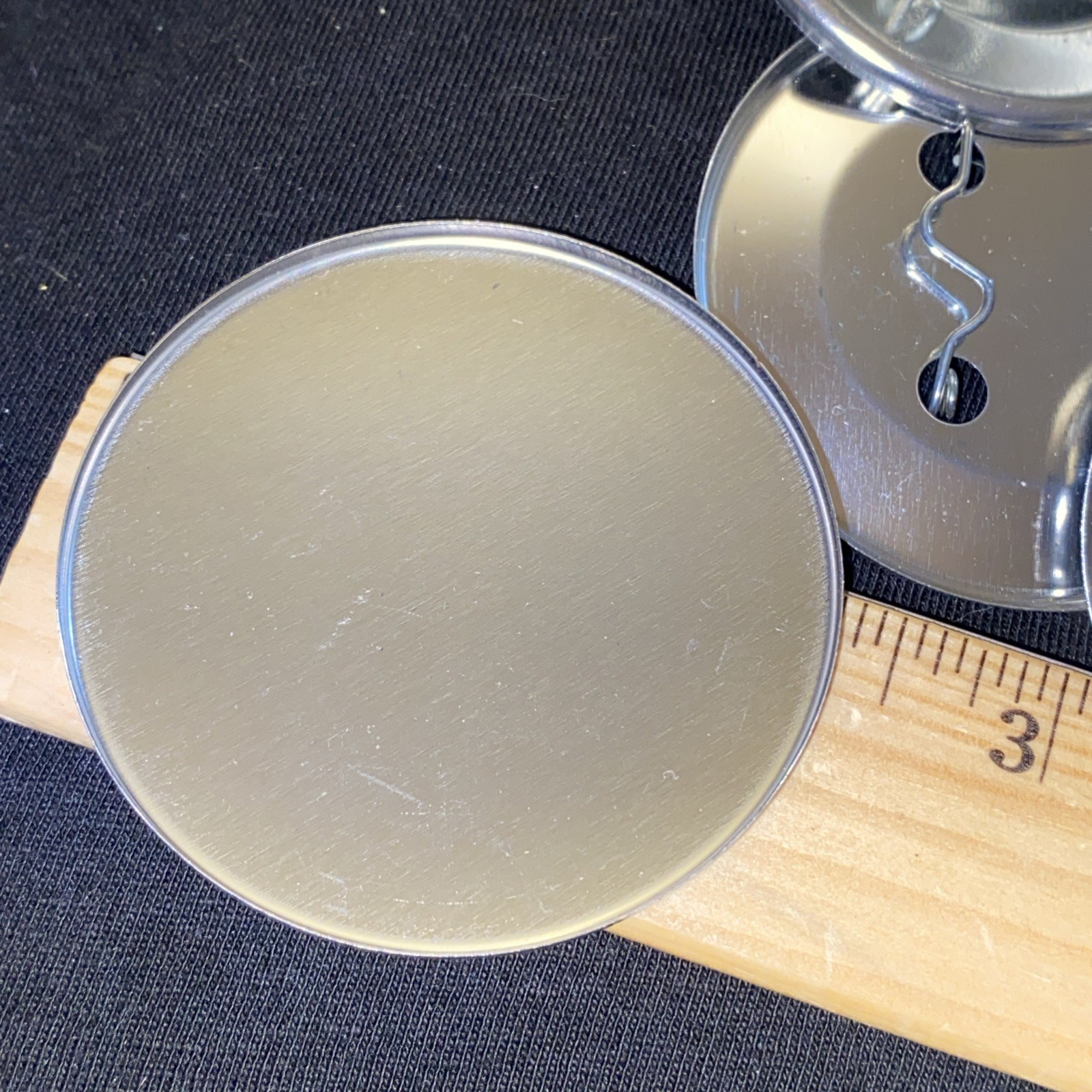 BLANK BUTTON Badge PIN Making Supply LOT Arts Crafts