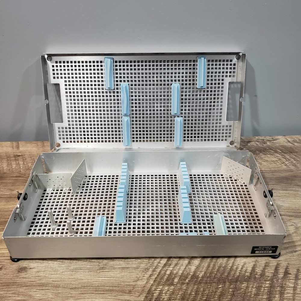MICROMEDICS STERILIZATION CASE 20" X 10" X 2"