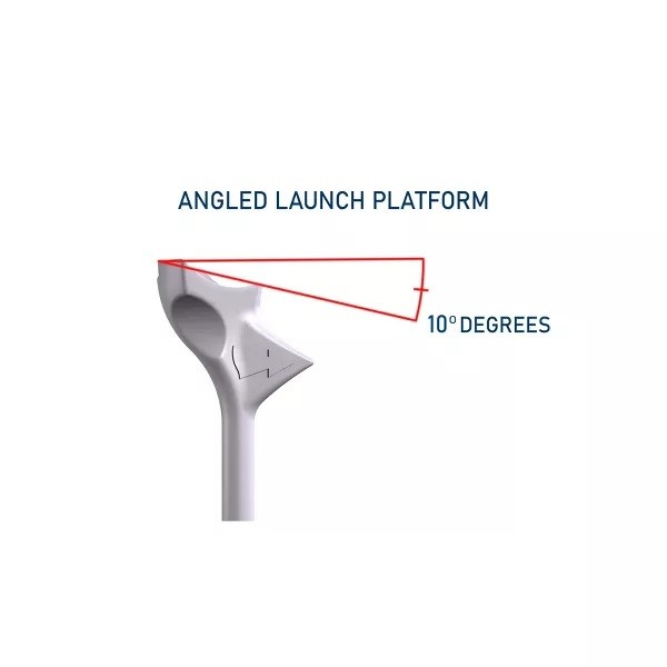 New Flight Path Golf 2.75" Tees Standard White 8 Pack