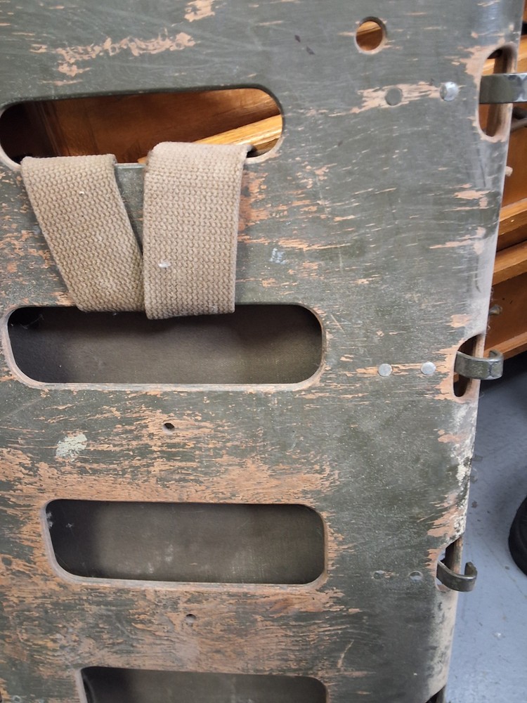 ORIGINAL WWII US ARMY M1944 EQUIPMENT AMMO CARRY PACK BOARD BACKPACK-DATED 1944