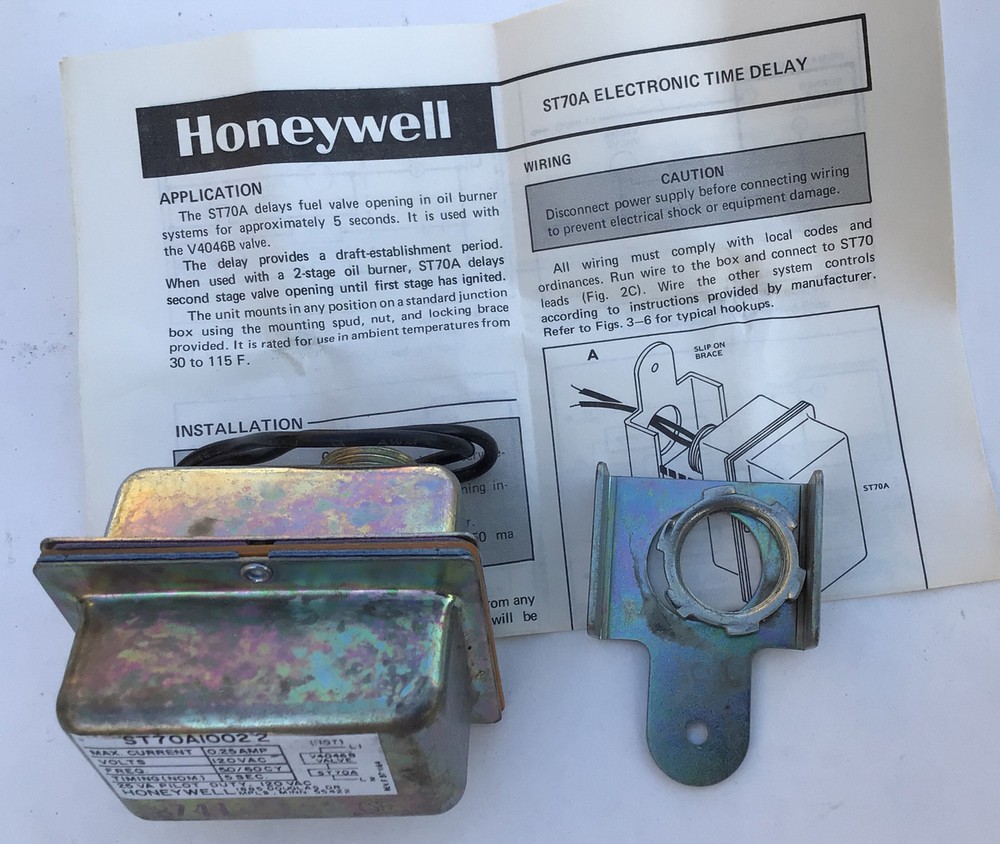 Honeywell Relay ST70A 1002