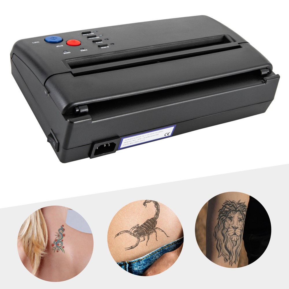 Tattoo Transfer Stencil Copy Machine Stencil Thermal Copier Printer for A4 Paper