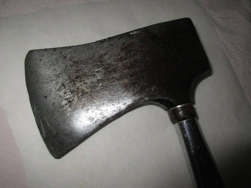 Vintage Camp Hatchet - Rubber coated Handle