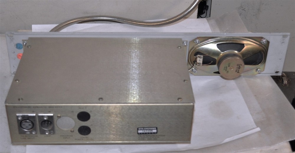 RTS SYSTEMS MODEL RMS 300 TW INTERCOM SYSTEM SCHOOL SURPLUS UNTESTED