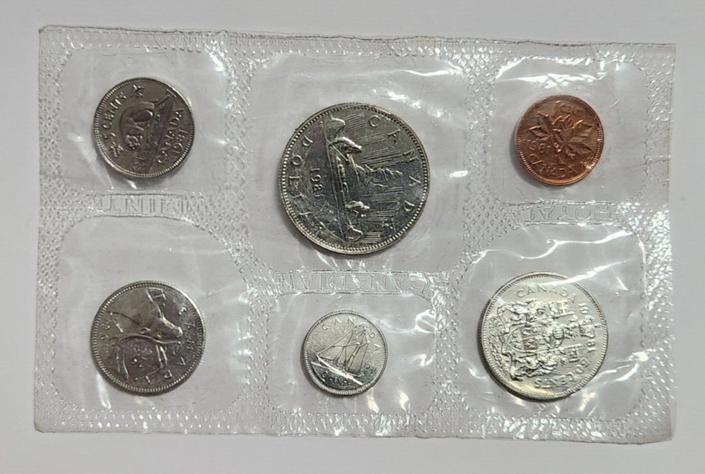 1981 CANADA UNCIRCULATED COIN SET MINT SET