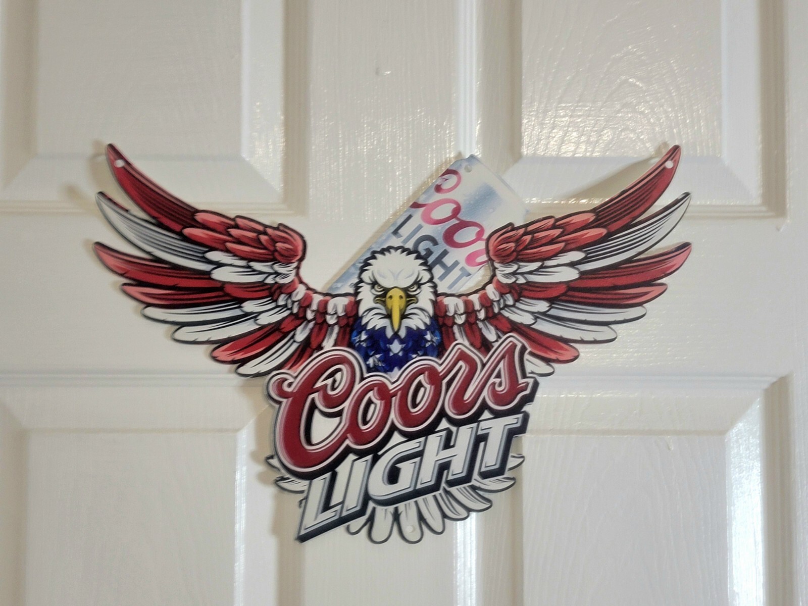 Coors Light American Eagle Metal Sign Man Cave Bar Decor Beer Sign New