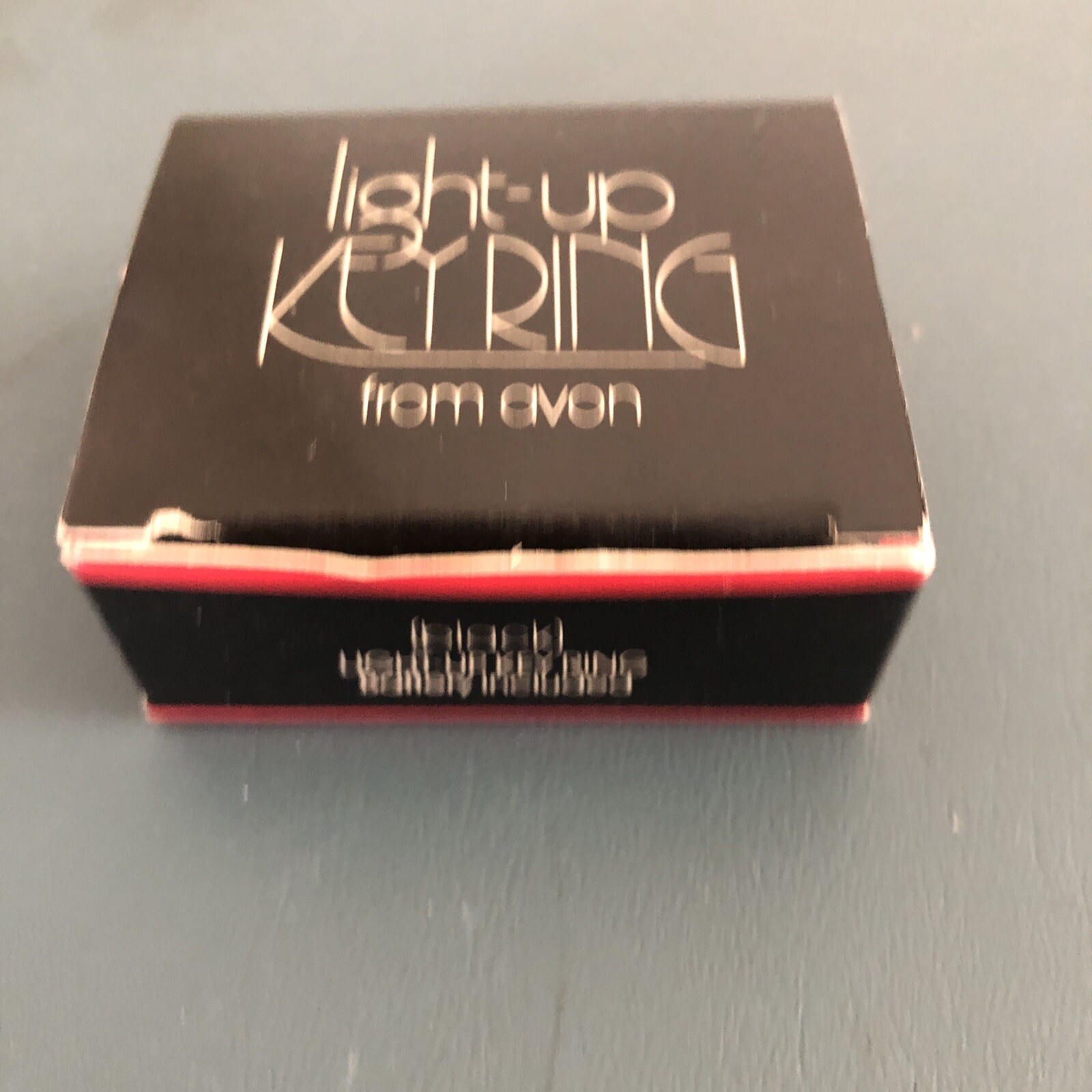 1983 Vintage Avon Light-Up Keyring New Old Stock With Box