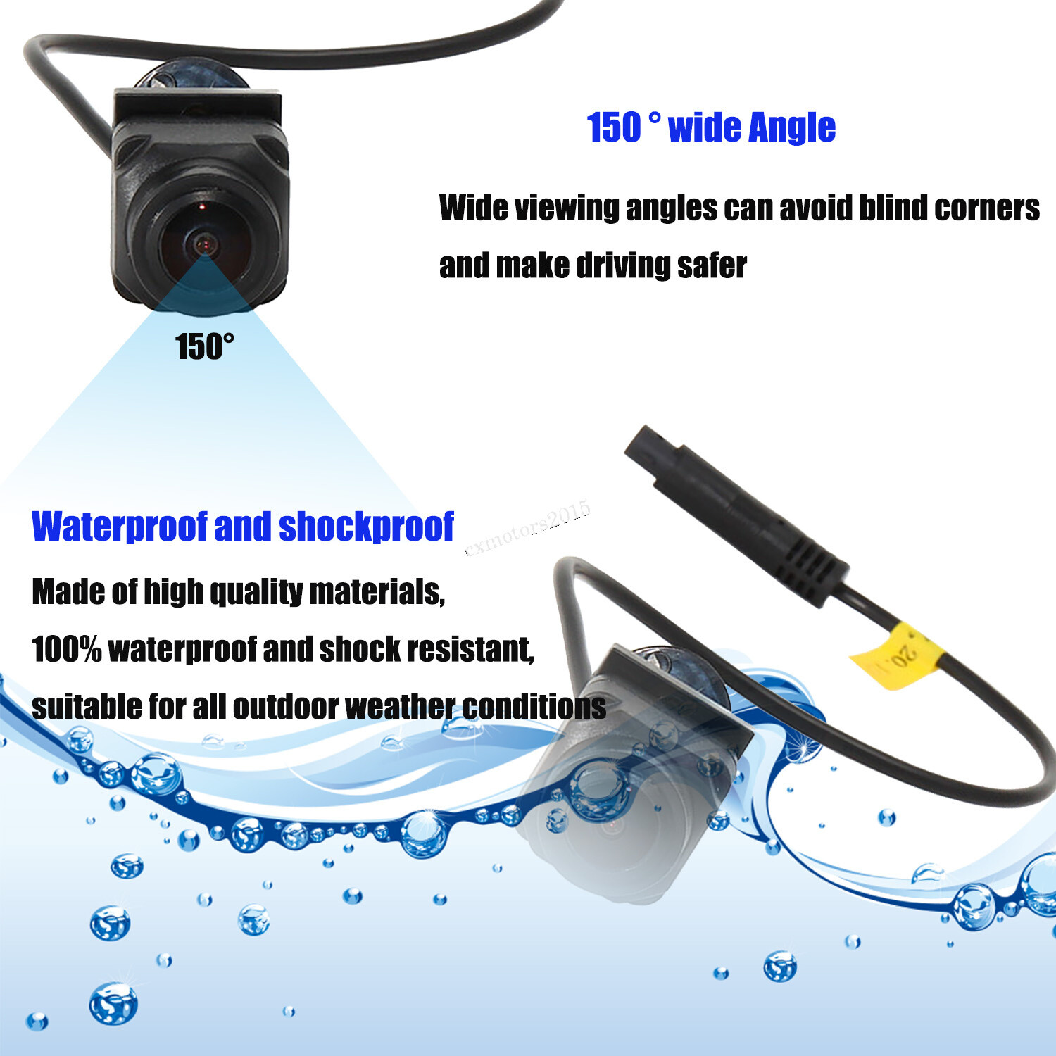 Front View Camera for Jeep Wrangler JL Gladiator JT Rubicon JLU JLR 2018-2021