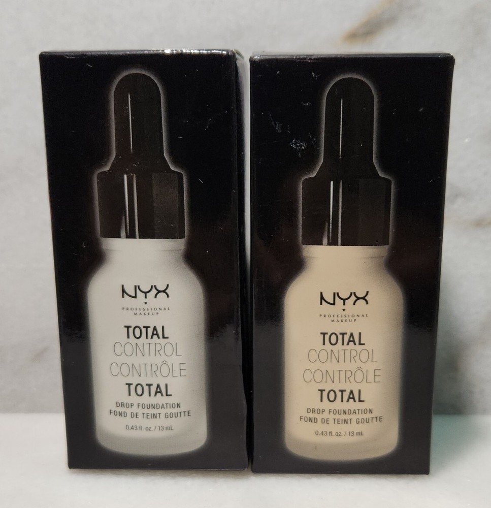 2- NYX Professional Makeup Total Control Drop Foundation-#TCDF03