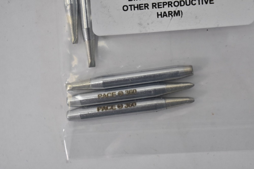 Pace Worldwide Chisel Tips 5 Pack 1121-0360-P5 3/32" Chisel FOr Use With PS-90