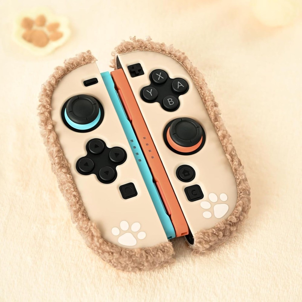GeekShare NS2 Protective Case for Nintendo Switch 2025 Hard Shell Plush Bear