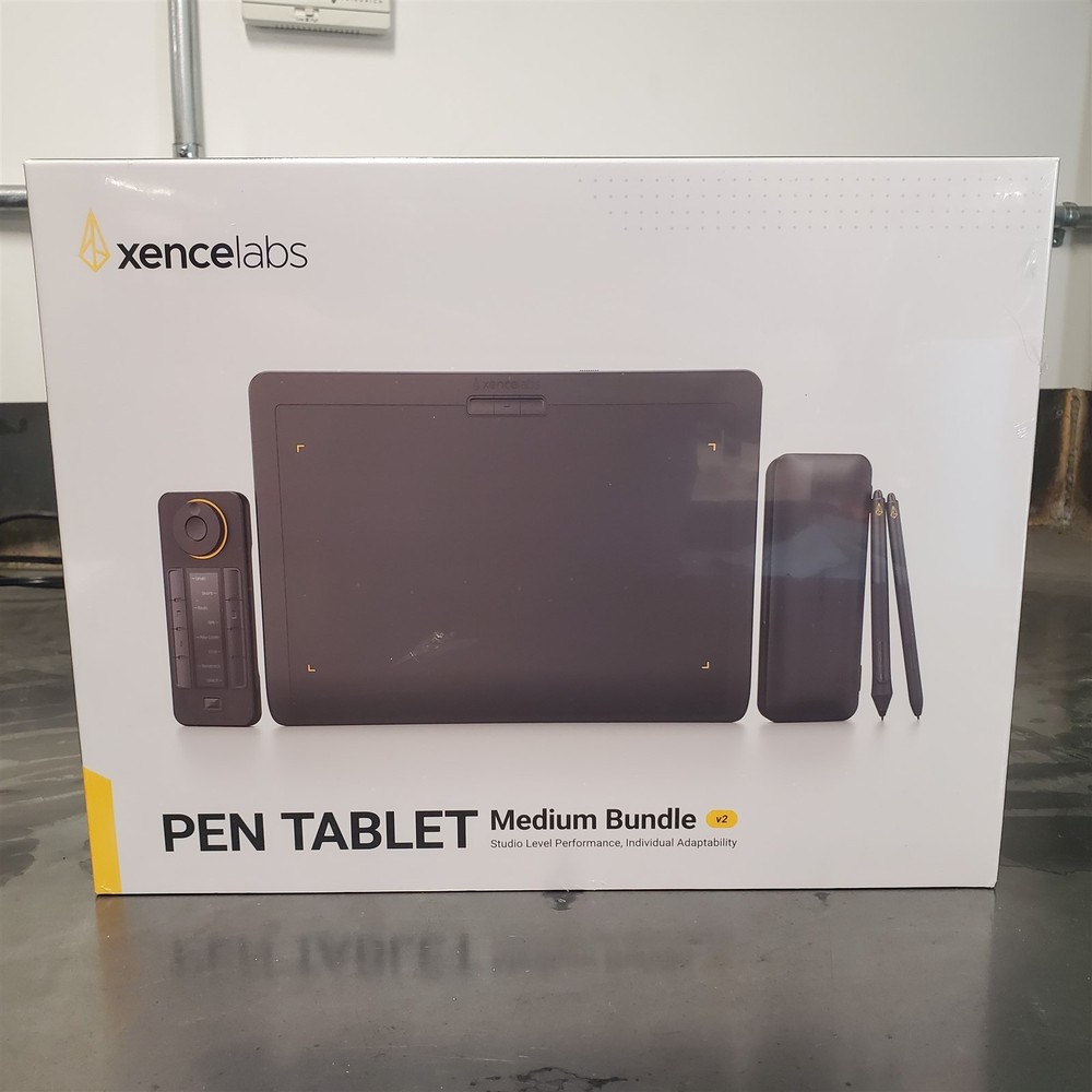 Xencelabs Pen Tablet Medium Bundle v2 Studio Level Drawing Bluetooth 5.0
