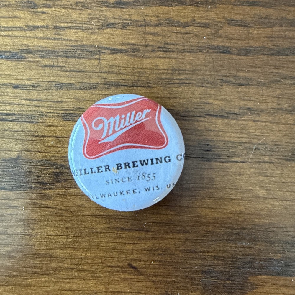 Miller Beer Milwaukee Pin Button
