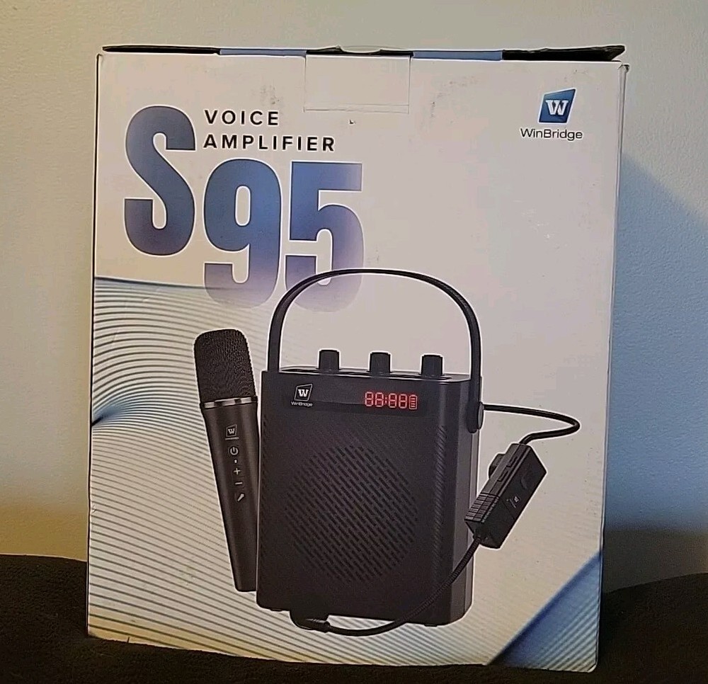 WinBridge S95 Wireless Voice Amplifier Portable Bluetooth 5.3 Wireless Headset