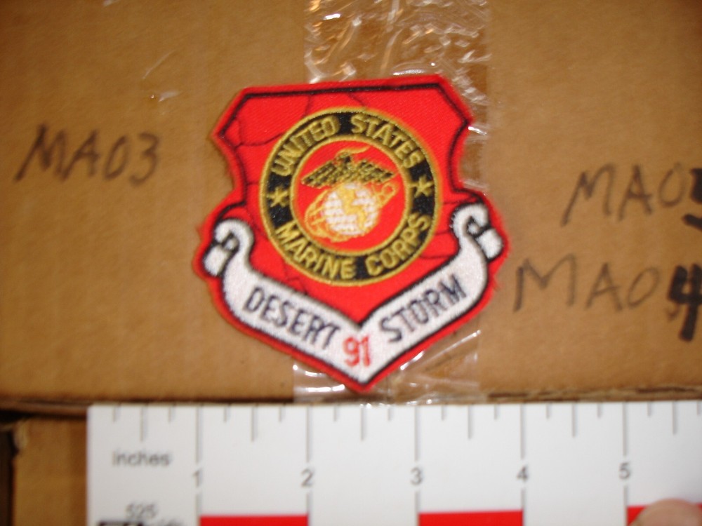 Marines Desert Storm Patch