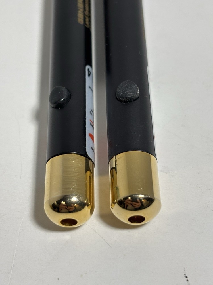 Vintage Long Red Laser Pointer Pen w/logo From General Dynamics. Working