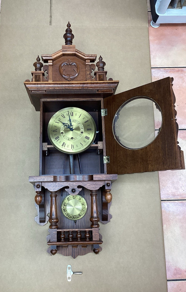 Fauch vintage German triple chime clock