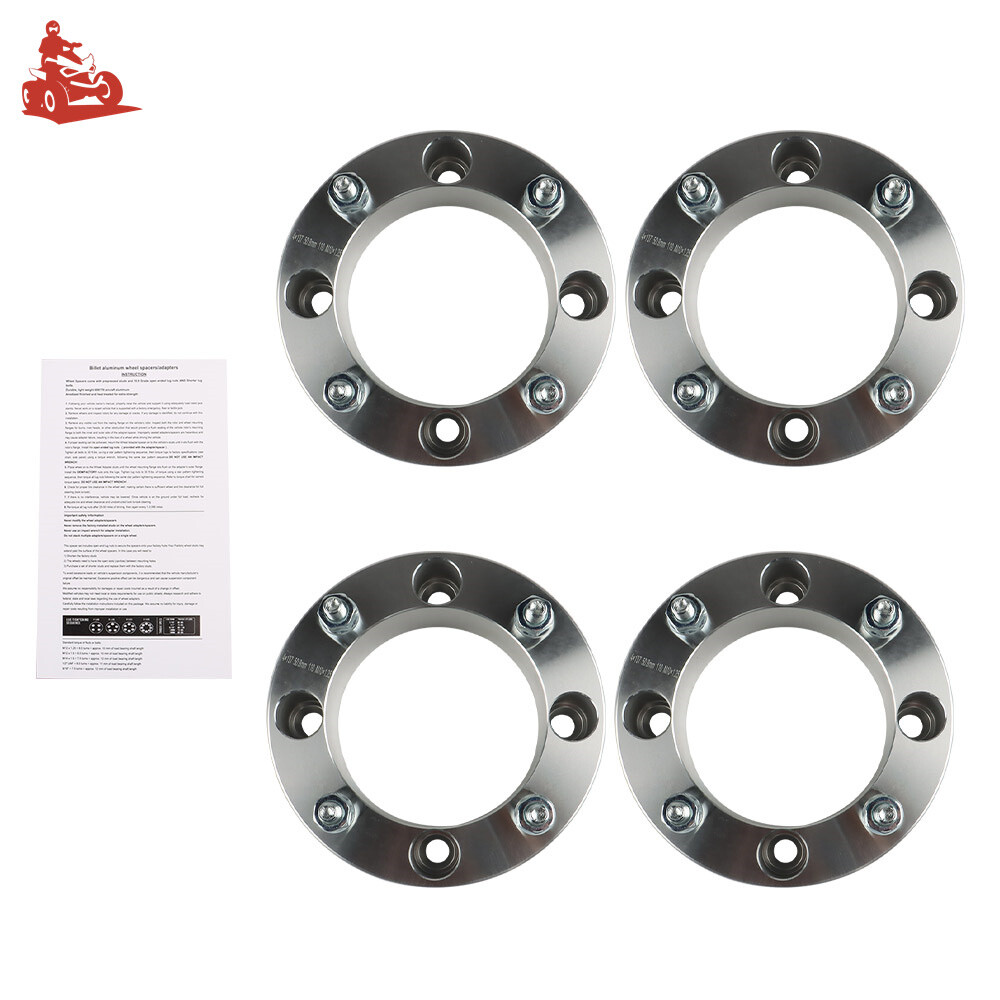 4× 2" 4x137 Wheel Spacers For Can-am Maverick Commander Outlander 400 Renegade
