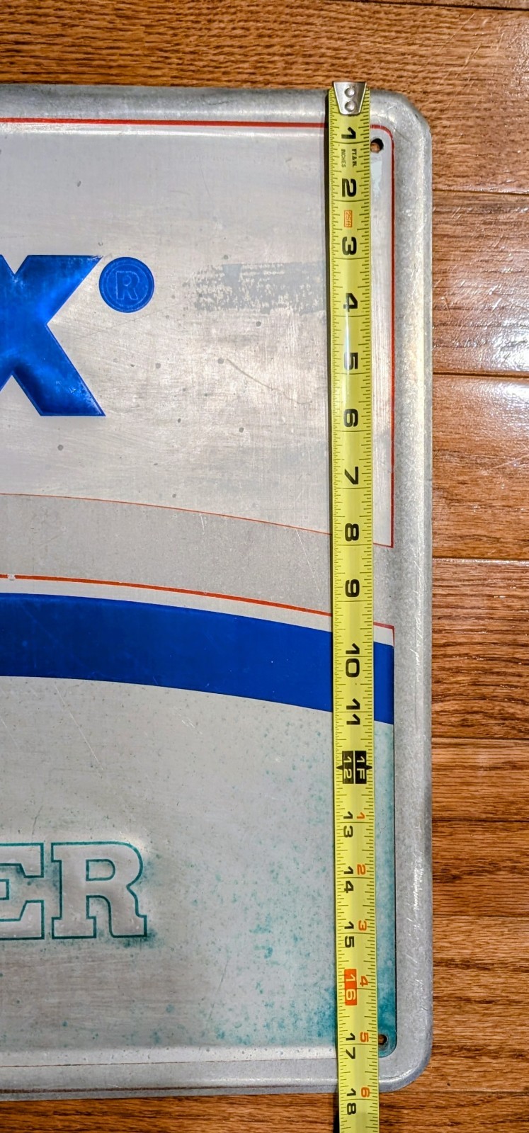 Interlux Boatyard Center Aluminum Sign 18 X 36"