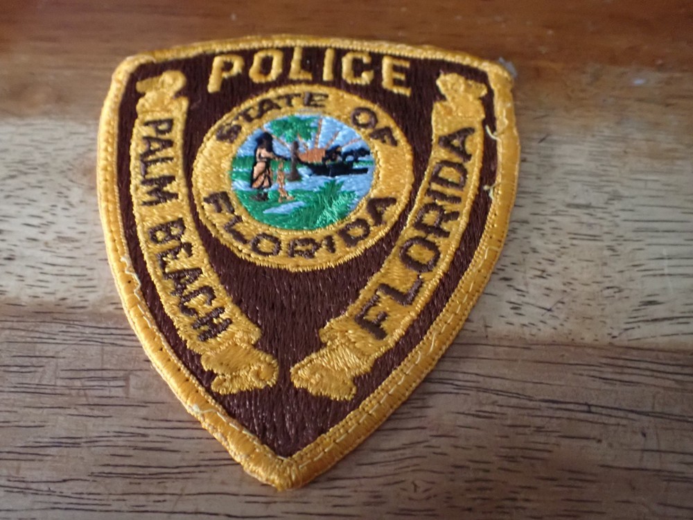 PALM BEACH FLORIDA VEST OBSOLETE PATCH  PATCH BX AAA#4
