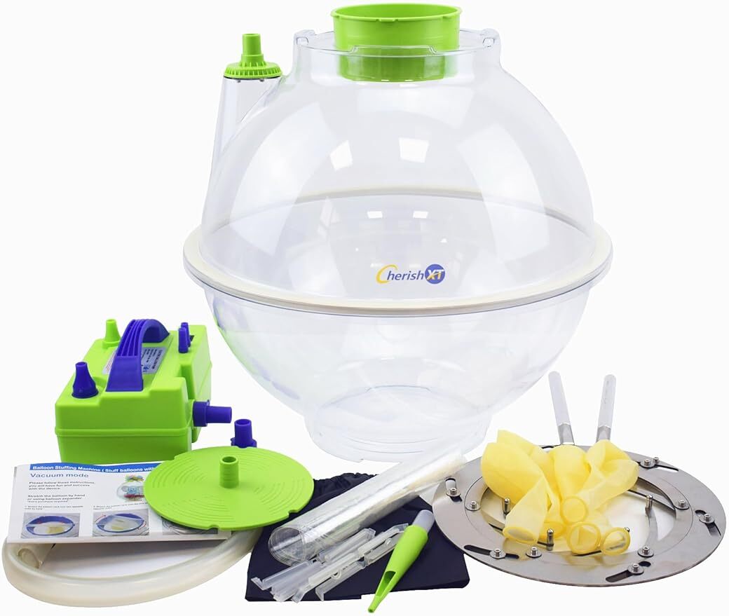 Balloon Stuffing Machine Balloon Filling Stuffer Kit Balloon Air Pump Expander