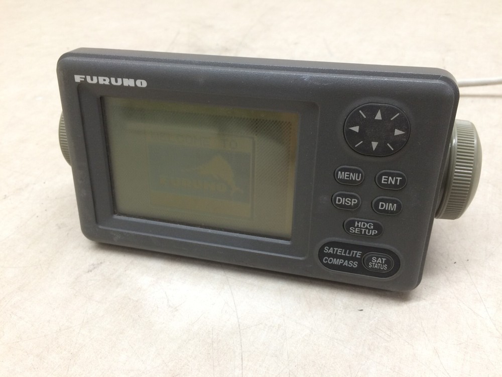 Furuno SC-502 Satellite Compass Display Head V2.01 Bracket Screen Button