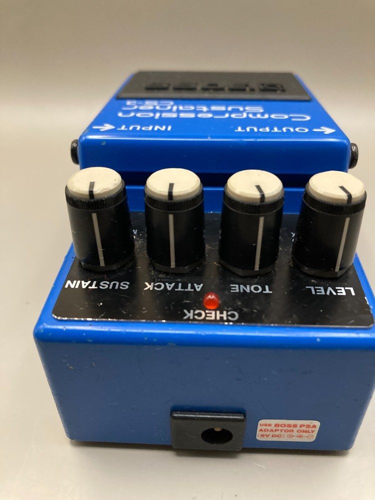 BOSS CS-3 Compression Sustainer Effects Pedal Tested Working