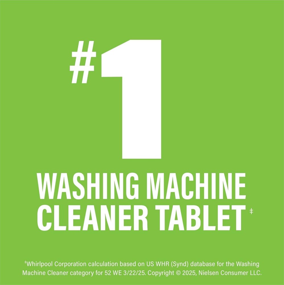Washing Machine Cleaner, Helps Power Away Odor Causing Bacteria & Grime Deep ...