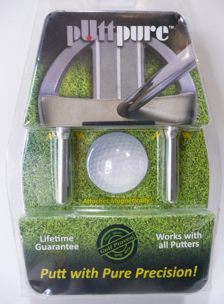 PuttPure Rods Golf Putting Training Aid Practice Stroke and Develop Rhythm