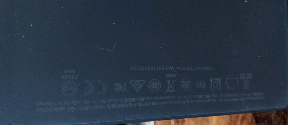 Microsoft 1661 Docking Station for Surface Pro 3 & 4 Model - Black