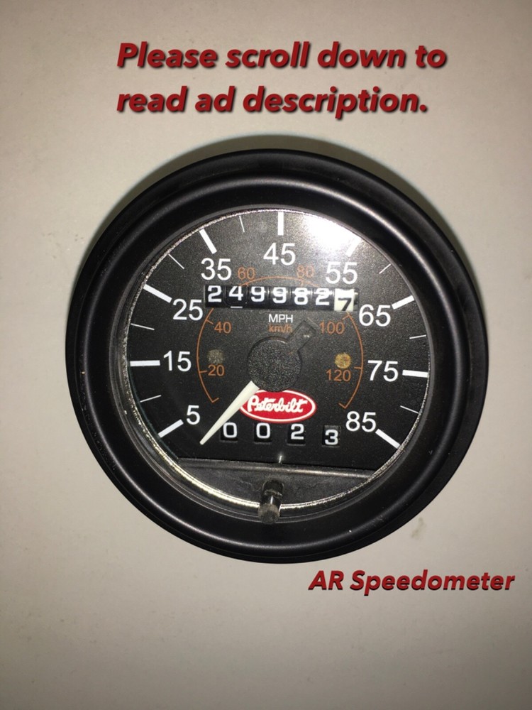 Peterbilt 379 Speedometer