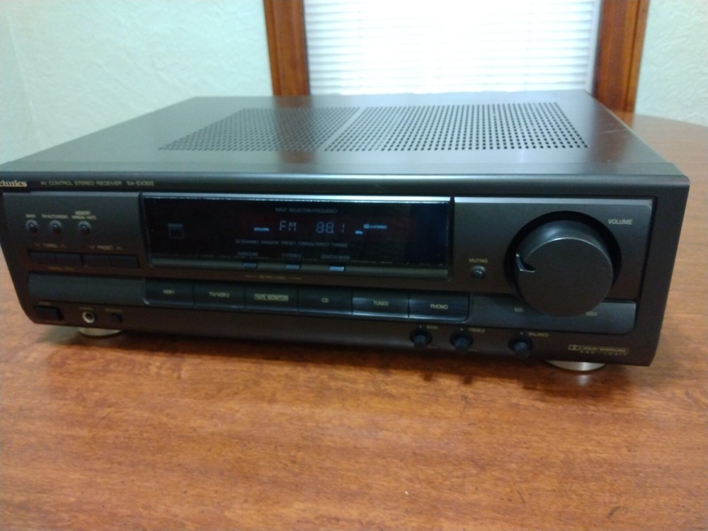 Technics SA-EX300 Stereo Receiver Tested And Working No Remote