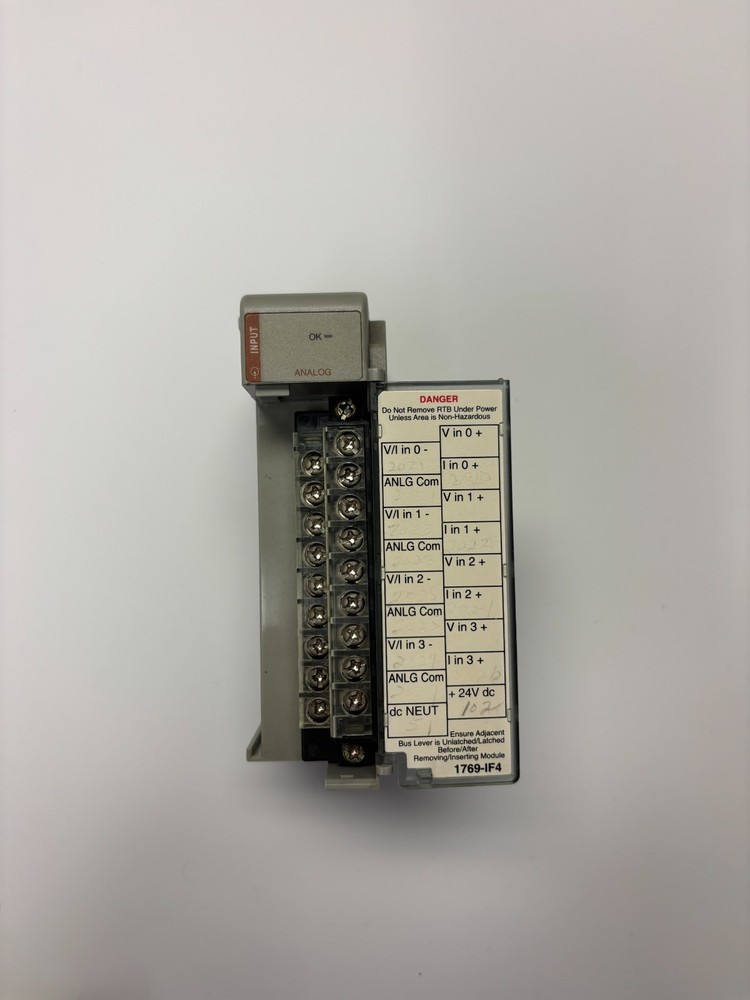 ALLEN BRADLEY 1769-IF4 /B COMPACTLOGIX 4 CH. ANALOG INPUT MODULE