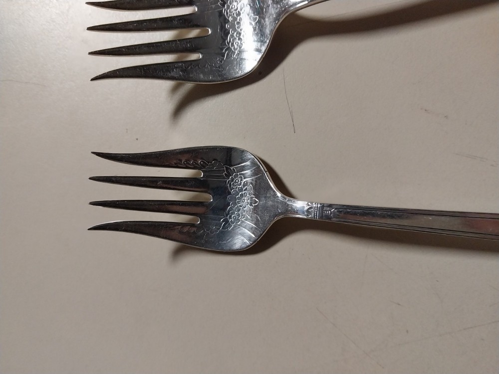 2 salad fork 1847 rogers bros USED