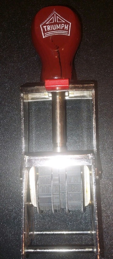 Vintage TRIUMPH Numbering Machine