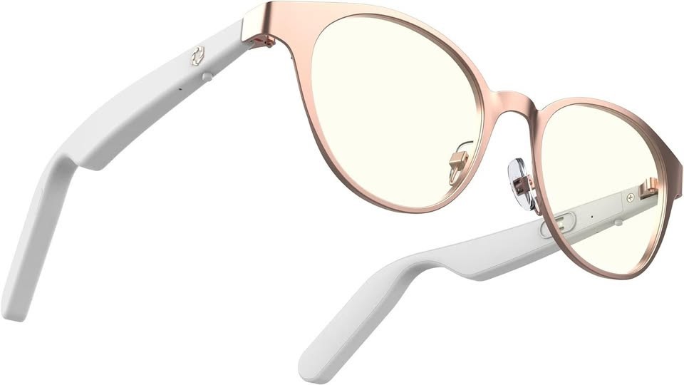 Lucyd - Bluetooth Audio Glasses - Women Smart Glasses w/Blue-Light Protection -